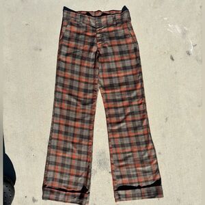 Plaid pants